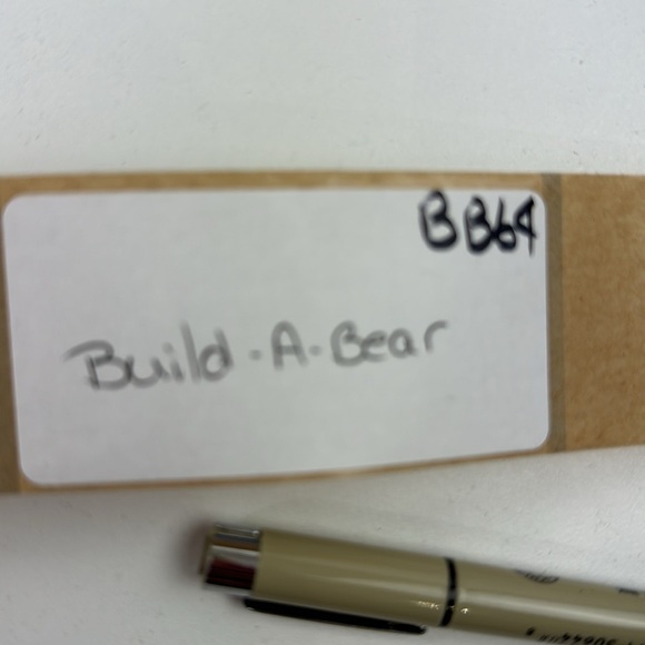 Rare Build-A-Bear Stuffed Plush with Mohawk & multi Colour Polka Dots - Picture 5 of 5